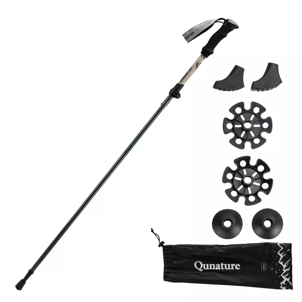 Turistické hůlky Quature turistické hůlky 7075 hliníkové 130cm