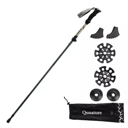 Turistické hůlky Quature turistické hůlky 7075 hliníkové 130cm