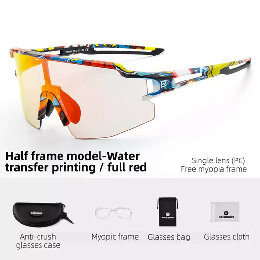 ROCKBROS polarizační/fotochromatické sluneční brýle cyklistické brýle cyklistické UV400 UNISEX