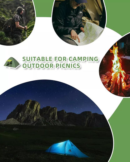 Quanature Campingový stan pro 2 osoby Batoh Tent Vodotěsný stan s X-Structure